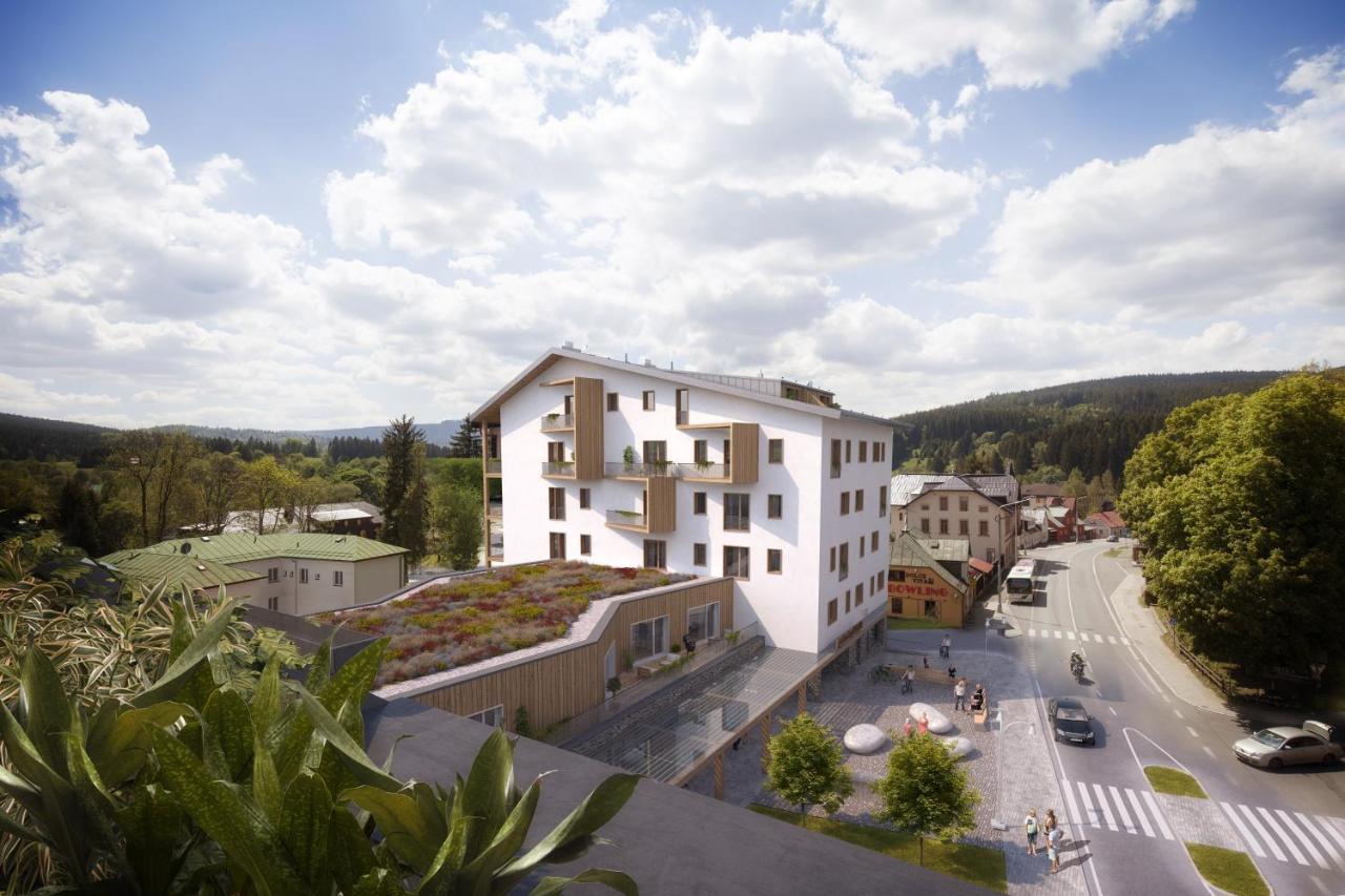 Apartment Rezidence - Javor & Wellness Železná Ruda Eksteriør billede