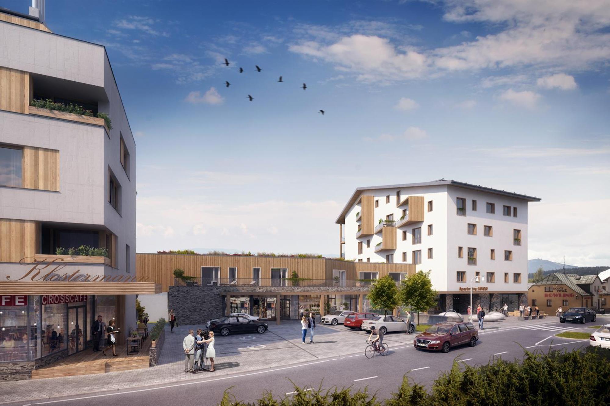 Apartment Rezidence - Javor & Wellness Železná Ruda Eksteriør billede